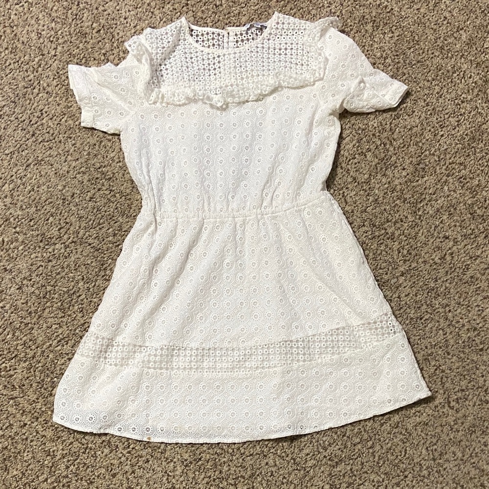 Rebecca Minkoff White Eyelet Dress